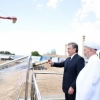 Shavkat Mirziyoyev Islom sivilizatsiyasi markazi poydevoriga ramziy tamal toshi qo‘ydi