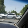 Foto: Toshkentning Sag‘bon ko‘chasida Captiva, Matiz va «Jiguli» ishtirokida avariya yuz berdi