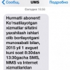 1 avgust kuni mobil operatorlari SMS, MMS va internet xizmatlarini vaqtincha o‘chiradi