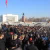 Bishkekdagi mitingda qirg‘iz qizlarini chet elliklarga bermaslik talab qilindi