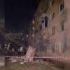 Тошкентдаги кўп қаватли уйлардан бирининг балконлари қулаб тушди (фото)