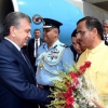 Shavkat Mirziyoyev Agraga yetib bordi