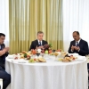 Shavkat Mirziyoyev Islom Karimov xotirasiga yozilgan ehson tadbirida ishtirok etdi