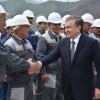 Shavkat Mirziyoyev To‘polang gidroelektr stansiyasini borib ko‘rdi (foto)