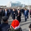Prezident fuqarolar bilan muloqot qildi (foto)