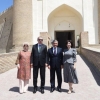 Mirziyoyev va Erdo‘g‘on Buxoro Arkini tomosha qildilar (foto)