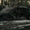 Toshkentda YTH oqibatida mashina yonib ketdi (video)