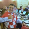 Xorvatiya hukumati a’zolari yig‘ilishga terma jamoa futbolkalarida kelishdi