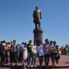 Самарқандда Ислом Каримов ҳайкали очилди