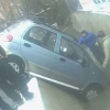 Haydovchisiz Matiz chuqur ariqqa tushib ketdi