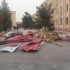 Каттақўрғон тумани ҳокимияти биносининг том қисми одамлар устига учиб тушди