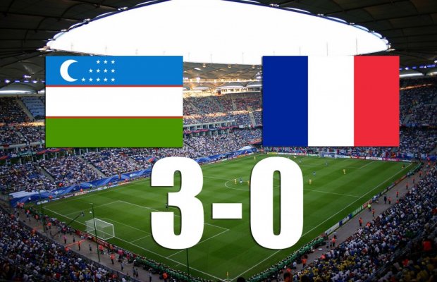Ўзбекистон – Франция 3:0