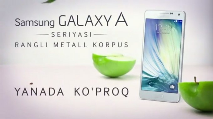 Samsung Galaxy A смартфонлари реклама ролигида Apple устидан кулди (видео)