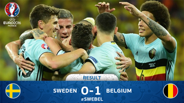 Евро-2016. Бельгия Швецияни мағлуб этди