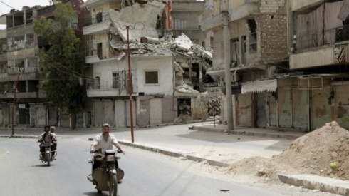 Suriyaning Aleppo shahri markazi o‘qqa tutilishi oqibatida 5 kishi halok bo‘ldi