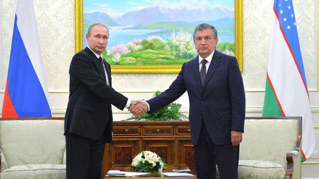 Vladimir Putin va Shavkat Mirziyoyev O‘zbekiston-Rossiya hamkorligining keyingi bosqichlarini muhokama qilishdi
