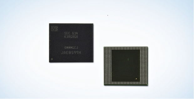 Samsung flagman smartfonlar uchun 8 GBli LPDDR4 modulni ishlab chiqdi