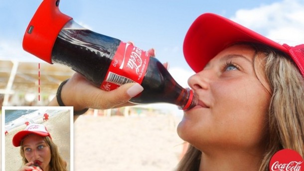 Coca-Cola бутилкага ўрнатиладиган селфи камера чиқаради