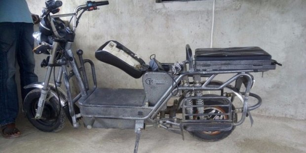 Keniyada quyosh nuridan oziqlanadigan motosikl tayyorlandi