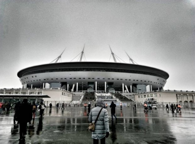 Fotoreportaj: «Zenit-Arena»ga ilk tashrif