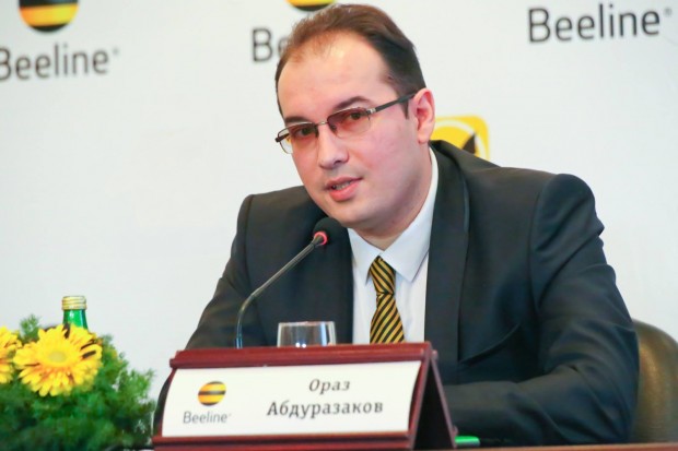 Oraz Abdurazakov – Beeline‘ning tashqi aloqalari va kommunikasiyalari direktori
