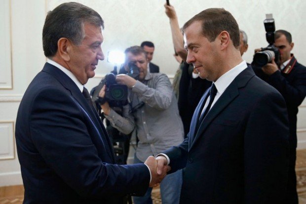 Shavkat Mirziyoyev 5 aprel kuni Dmitriy Medvedev bilan muzokaralar olib boradi