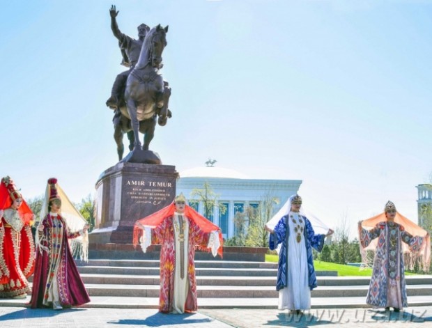 Amir Temur xiyobonida tantanali tadbir o‘tkazildi