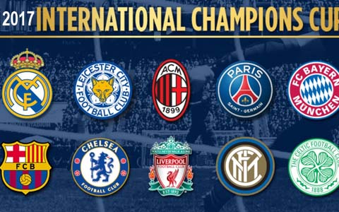 «Реал», «Барселона», «МЮ» ва яна 11та клуб International Champions Cup-2017 мусобақасида иштирок этади