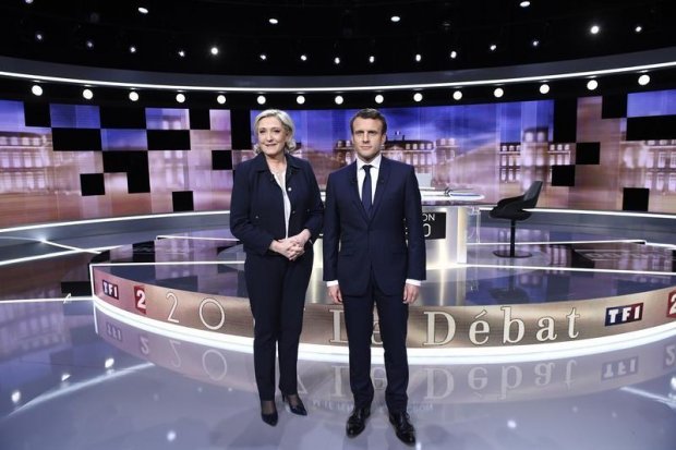 Jonli efirdagi duel: Makron va Le Pen so‘nggi teledebatlarda bir-birlarini tinimsiz aybladi