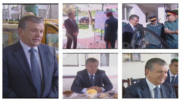 Видео: Шавкат Мирзиёевнинг Мирзо Улуғбек туманига ташрифидан эксклюзив репортаж