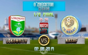O‘zbekiston Kubogi-2017. «Lokomotiv» – «Nasaf»: Prevyu