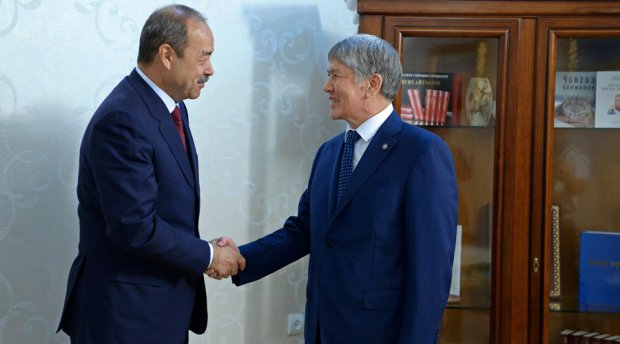 Abdulla Aripov Qirg‘iziston Prezidenti Almazbek Atamboyev bilan uchrashdi