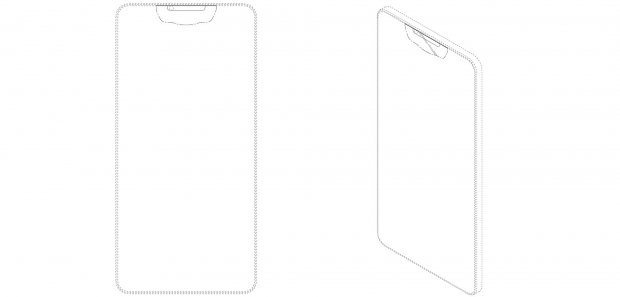 Samsung iPhone 8 даги каби «кесимли» экранни патентлади