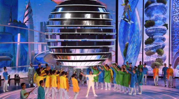 Astana Expo-2017: rasmiy yopilish marosimidan fotolavhalar