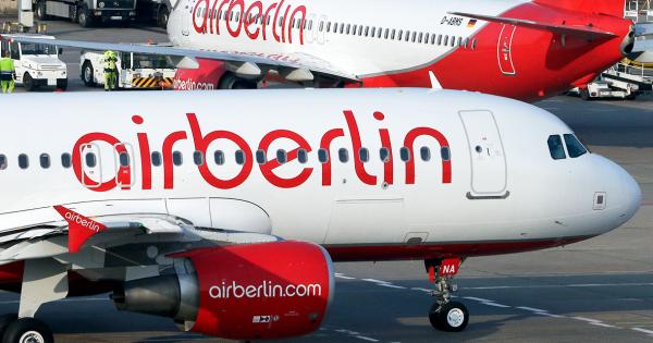 Air Berlin’нинг 110 рейси учувчилар касал бўлиб қолгани туфайли бекор қилинди