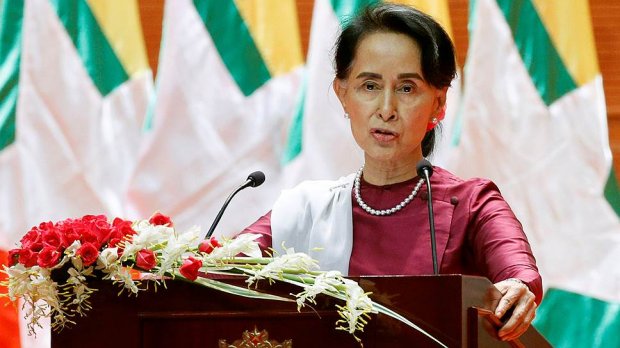 Мьянма етакчиси баёнот билан чиқди