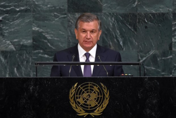 O‘zbekiston Prezidenti Shavkat Mirziyoyev BMT Bosh Assambleyasining 72-sessiyasida nutq so‘zladi