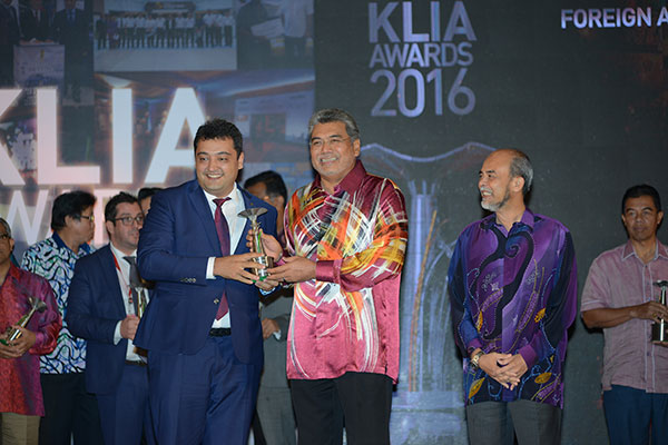 «Ўзбекистон ҳаво йўллари» МАК КLIA Awards 2016 мукофотини қўлга киритди