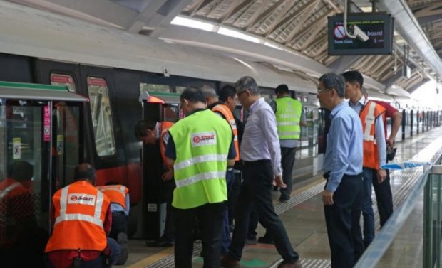 Сингапур метросида поездлар тўқнашиши оқибатида одамлар жабрланди