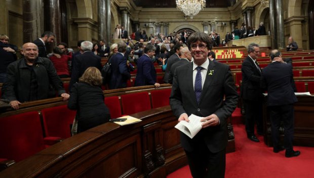 Пучдемон Каталонияда референдумнинг иккинчи тури ўтказилишини маълум қилди
