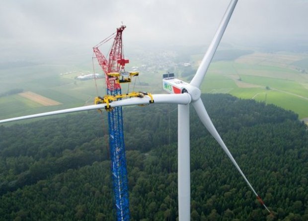 Германия 2017 йил шамолдан энергия олишда рекорд қўяди