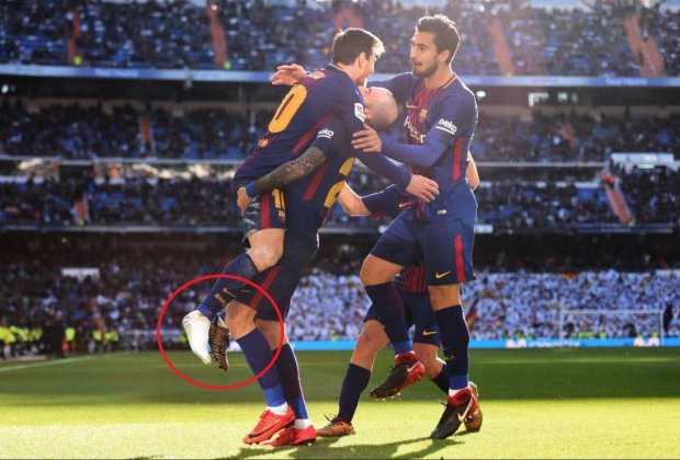 Messi oyoqyalang holda golli uzatmani amalga oshirdi (Video)