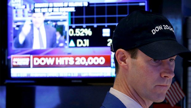Dow Jones 2017 йилда 71-рекордни ўрнатди