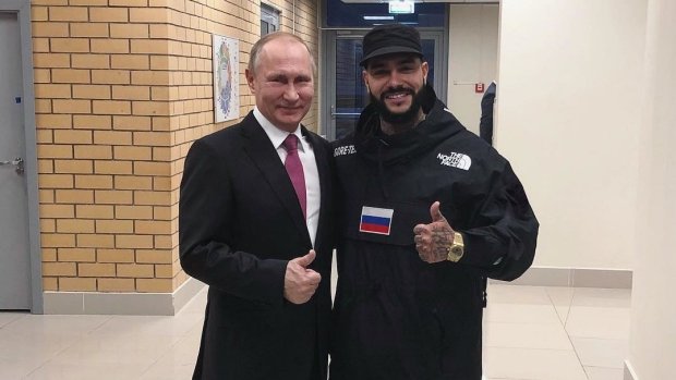 Putin va Timati surati ijtimoiy tarmoqlarda 1,357 mln “layk” yig’ishga muvaffaq bo’ldi