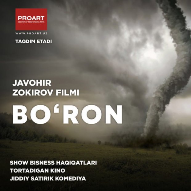 Javohir Zokirovdan yangi film — “Bo‘ron”!