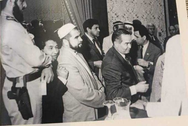 Islom Karimov va Shayx Muhammad Sodiq Muhammad Yusuf Haj ziyoratida (Foto)