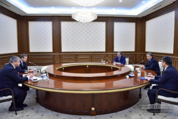 Шавкат Мирзиёев "Женерал Электрик" компанияси вице-президентини қабул қилди