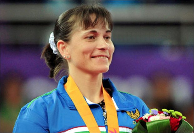 42 yoshli Oksana Chusovitina navbatdagi oltin medalni qo‘lga kiritdi