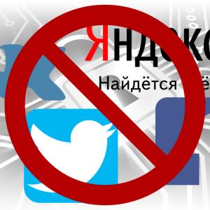 Роскомнадзор «ВКонтакте», «Яндекс», Twitter ва Facebook IP-манзилларини блоклади