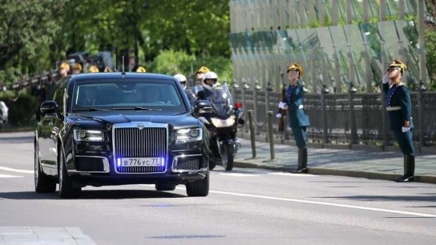 “Aurus” - Rossiya prezidentining yangi limuzini (foto)